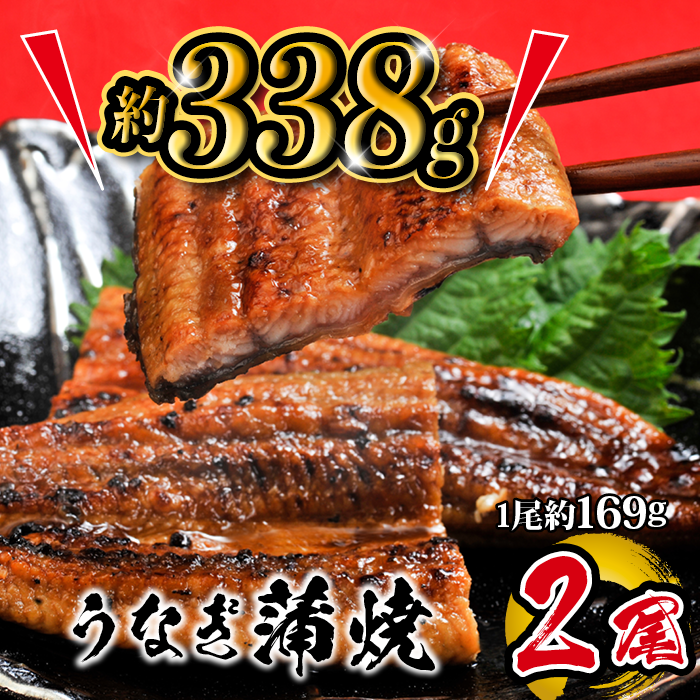 うなぎ蒲焼 約169g×2